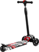 Самокат дитячий RICOKIDS Piko триколісний Black-Red (5903890605360) - зображення 4
