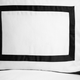 Komplet pościeli Homla Carnival King Size Poszewka na pościel 220 x 200 cm + 2 poszewki na poduszki 50 x 60 cm satynowy Biało-czarny (5906496724770) - obraz 3