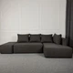 Кутовий диван VIHOME Naomi 2 350х170 см Bonnel к.т. 1 Коричневий - зображення 8