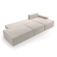 Угловой диван VIHOME Soft 2 350х160 см Bonnel к.т. 1 Бежевый - изображение 6