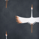Komplet pościeli Homla Devika Półtorej Poszewka na pościel 160 x 200 cm + 2 poszewki na poduszki 50 x 60 cm satynowy w żurawie Grafitowy (5906496702495) - obraz 3