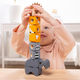 Набір дерев'яних кубиків Melissa & Doug Тварини 16 елементів (681147005464) - зображення 5