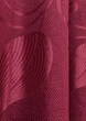 Шторная ткань лен рогожка "Листья". Цвет рубиновый. Код 1721ш 5082541 - изображение 3