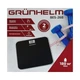 Ваги підлогові Grunhelm BES-26B 180 кг чорні 5090592 - зображення 3