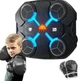 Боксерский тренажер с музыкой, Bluetooth и RGB подсветкой, компактный и стильный черный - изображение 2
