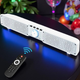 Портативная Bluetooth колонка SOUNDBAR Q10, 2x10 Вт, басы, громкая связь, TF, USB, AUX Белый - изображение 2