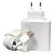 Блок живлення мережевий 120W QC 3.0 USB Type A кабель у комплекті швидке заряджання - зображення 1