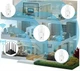 Двухдиапазонный Wi-Fi ретранслятор 2.4/5 ГГц 1200 Мбит/с, репитер, усилитель сигнала, 6 антенн, RJ45, режим AP - изображение 6