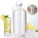 Силіконова форма для льоду ICE CUBE TRAY 2 в 1 на 17 кульок герметична пляшка для охолодження напоїв - зображення 2