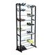 Полиця для взуття Amazing Shoe Rack на 30 пар 10 ярусів розбірна металева стійка-органайзер чорна - зображення 3