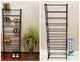 Полиця для взуття Amazing Shoe Rack на 30 пар 10 ярусів розбірна металева стійка-органайзер чорна - зображення 2