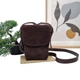 Замшева жіноча сумка Luck Sherrys коричневий 270 brown - изображение 1
