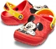 Дитячі крокси-сабо для Дівчинки Crocs Unisex Children's Fun Lab Mickey (28/29, червоний) - изображение 1