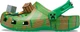 Дитячі крокси-сабо для хлопчика Crocs Unisex-Child Classic Minecraft Clog Clog (27/28, зелений) - изображение 2