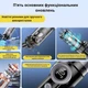 Пылесос аккумуляторный VC028 ручной вертикальный пылесос, беспроводной для дома + сумка/арома - изображение 4