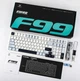 Клавіатура AULA F99 White-Blue Механічна Ігрова Бездротова - изображение 1