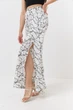 Брюки палаццо з імітацією запаху Wear me XS Білий (2_25_11582) - изображение 2