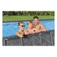 Каркасний басейн BESTWAY 732x366x132см 24FT APX 365 під камінь - изображение 6