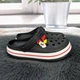 Кроксы детские для девочки Luck Line черные с джибитсей Minnie 32р (20,7 см) 5108_2 - изображение 1