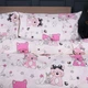 Комплект постельного белья Mirson Полуторный 143х210 см 17-0776 Magic cats pink Ranforce Elite (2200011238739) - изображение 2