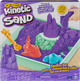 Набір для ліплення Kinetic Sand маленька пісочниця фіолетова (778988404928) - зображення 8