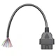 Кабель разъем OBD2 папа 16pin 30см - изображение 4