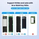 Док станция Deepfox M02 Dual для M.2 SSD NVMe (PCIe) / NGFF (Sata) Type-C USB 3.2 Gen 2 - изображение 8