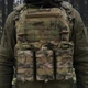 Плитоноска Warmor Gen.3 Pro з швидким боковим та верхнім скиданням Мультикам Cordura + 3 підсумка під магазини - зображення 10