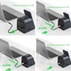 Хаб Док станция Deepfox-2211 11 в 1 USB Type-C концентратор с беспроводной зарядкой 11 портов - изображение 8