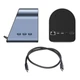 Хаб Док станция Deepfox-2211 11 в 1 USB Type-C концентратор с беспроводной зарядкой 11 портов - изображение 11