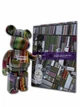Статуетка Bearbrick x BENJAMIN GRANT x OVERVIEW LISSE 400% 28 см Medicom Toy Нідерланди - зображення 7