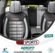 Чохли на автокрісла Amio OTOM GTI 811 3-ZIP (8681892009337) - зображення 4