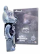 Статуэтка Bearbrick x My First Baby x Space Green 400% 28 см Medicom Toy Галактика - изображение 5
