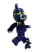 Статуетка Bearbrick x Evangelion x Unit 13 400% + 100% 28 см + 7 см Medicom Toy Еве-13 - зображення 11
