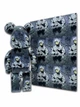 Статуэтка Bearbrick x RIOT COP x BRANDALISM 400% 28 см Medicom Toy Смайлик Полицейский - изображение 4