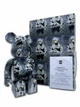 Статуэтка Bearbrick x RIOT COP x BRANDALISM 400% 28 см Medicom Toy Смайлик Полицейский - изображение 9