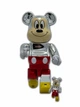 Статуэтка Bearbrick x THE TRUE ORIGINAL x Hiroshi Fujiwara 400% + 100% 28 см + 7 см Medicom Toy 90 лет - изображение 12