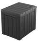 Садовий ящик для зберігання Keter Urban Storage Box 59.6х46х53 см графіт (246943) - зображення 1