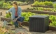 Садовий ящик для зберігання Keter Urban Storage Box 59.6х46х53 см графіт (246943) - зображення 5