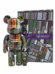 Статуэтка Bearbrick x LISSE x BENJAMIN GRANT (OVERVIEW) 400% + 100% 28 см + 7 см Medicom Toy Нидерланды - изображение 1
