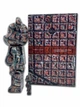 Статуетка Bearbrick x BARCELONA x BENJAMIN GRANT (OVERVIEW) 400% + 100% 28 см + 7 см Medicom Toy Барселона - зображення 5