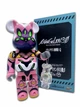 Статуетка Bearbrick x PINK x EVANGELION EVA-08 GROSS 400% 28 см Medicom Toy Евангеліон 08 - зображення 7