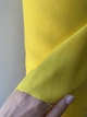 Желтая льняная ткань, 100% лен, плотность - 185.0 (г/м2), цвет 163 - изображение 4