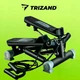 Тренажер степпер TRIZAND 22776 з гідравлічною системою, еспандером та LCD монітором, чорний - зображення 1