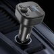 FM Трансмиттер 15Вт, Bluetooth, MP3, USB, Type-C, XO BCC18 / Автомобильный FM-передатчик - изображение 5