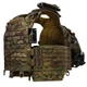 Плитоноска Warmor Gen. 5 Multicam с интегрированным штурмовым рюкзаком и креплением под шлем Мультикам - изображение 1