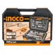 Набор торцевых головок 1/4" и 1/2" 44 предмета INGCO INDUSTRIAL - изображение 5