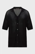 Чоловіча чорна сорочка CAMP COLLAR MESH SHIRT Michael Kors L CS560FPFE5 - зображення 8