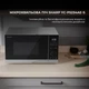 Микроволновая печь Sharp YC-PS234AE-S - изображение 2