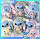 Игрушка сюрприз Stitch Eat Something Before Sleep мягкфий брелок для сумки ключей Рюкзака Детская мягкая Коллекционная Игрушки Эльф Монстр Стіч 16 см - изображение 2